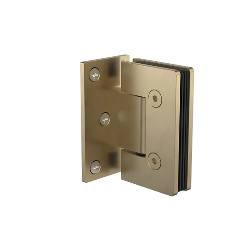 Glass to Wall Shower Door Hinge Brushed Brass [327282]