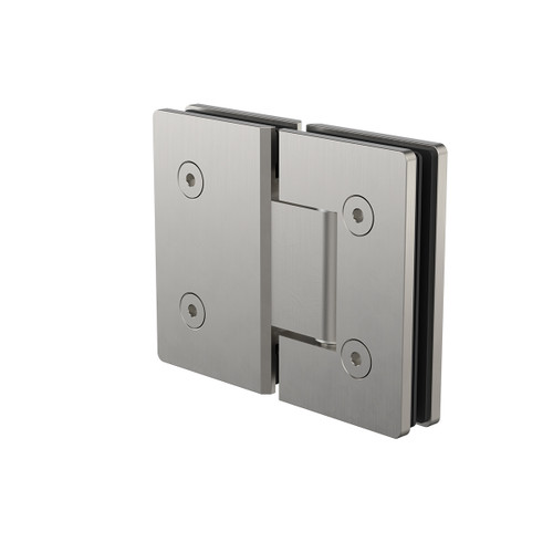 Glass to Glass Shower Door Hinge Brushed Nickel [327284]