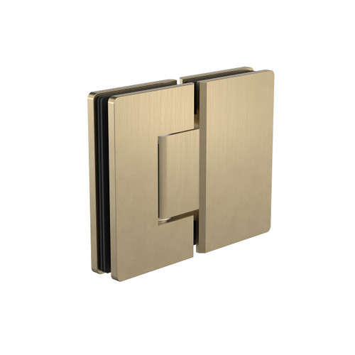 Glass to Glass Shower Door Hinge Brushed Brass [327287]