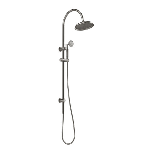 Wiltern Twin Shower Brushed Carbon [321616]
