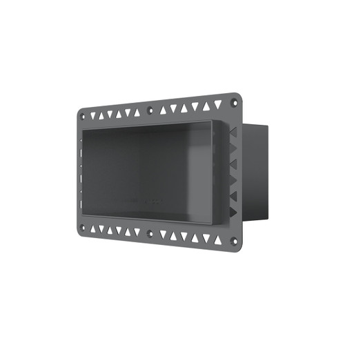 Foot Anook Shower Niche 200 x 100 x 90mm Titanium Grey [314295]