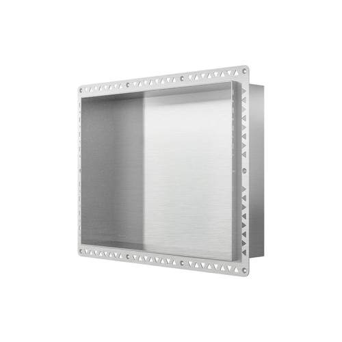 Anook Shower Niche 400 x 300 x 90mm Polished Stainless Steel [314294]