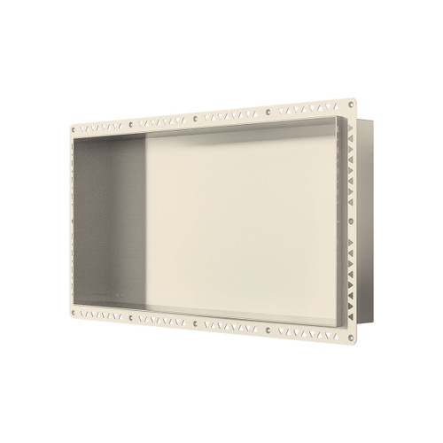 Anook Shower Niche 600 x 300 x 90mm Brushed Nickel [314277]