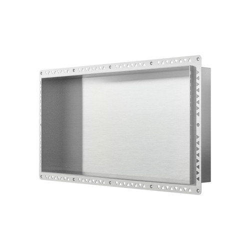 Anook Shower Niche 600 x 300 x 90mm Polished Stainless Steel [314273]