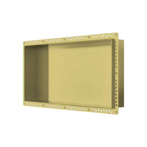 Anook Shower Niche 600 x 300 x 90mm Brushed Gold [314305]