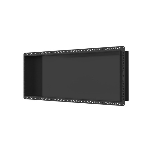 Anook Shower Niche 900 x 300 x 90mm Matte Black [314282]