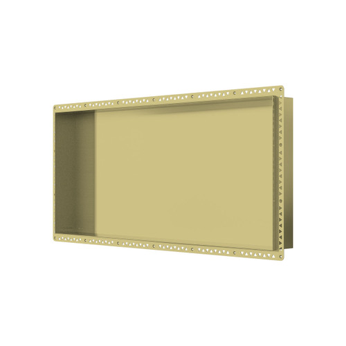 Anook Shower Niche 900 x 400 x 90mm Brushed Gold [314275]