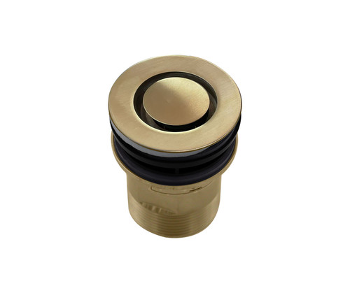Pop-Down Basin Waste 40mm Brushed Brass [327019]