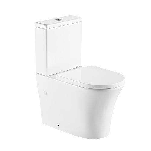 Emilia MK II Back To Wall Rimless Toilet Suite with Standard Seat [313778]