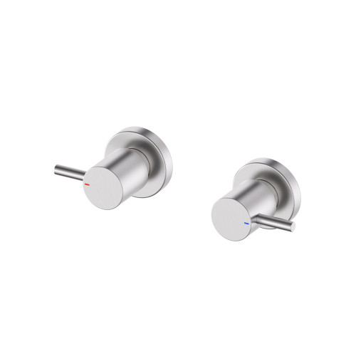 Stainless Steel 1/4 Turn Wall Top Assembly Satin Finish [319813]
