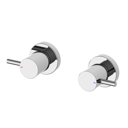 Stainless Steel 1/4 Turn Wall Top Assembly Chrome Finish [319810]