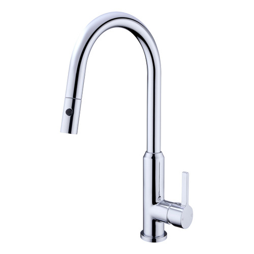 Pearl Sink Mixer with Pull-Out Veggie Spray 6Star Chrome Lead Free [321308]