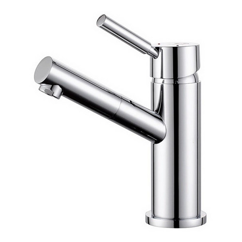 Dolce Basin Mixer (Angled Upwards Spout) 4Star Chrome Lead Free [321345]