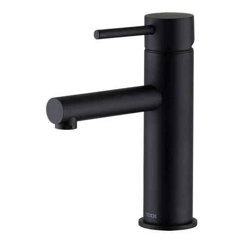 Anise Basin Mixer Straight Spout Matt Black Lead Free [324491]