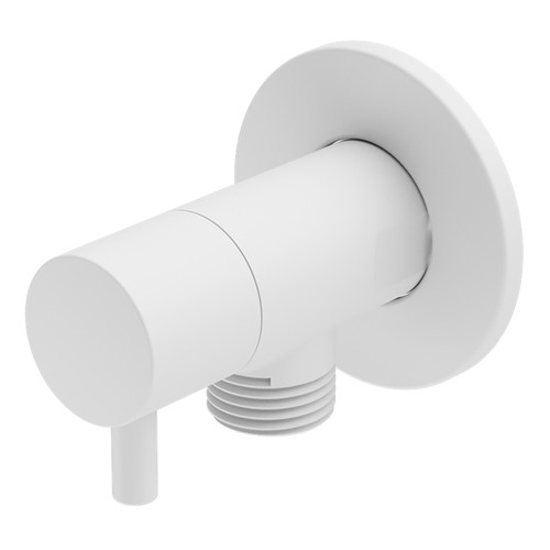 Mini Cistern Stop Matte White Lead Free [328285]