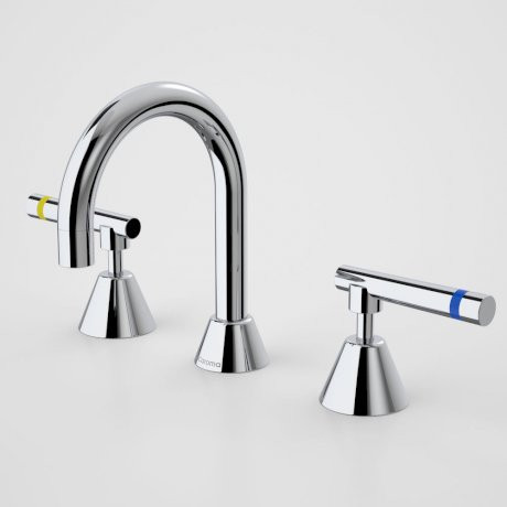 Elegance Lever Care Basin Set Warm/Cold Chrome 5Star Lead Free [328635]