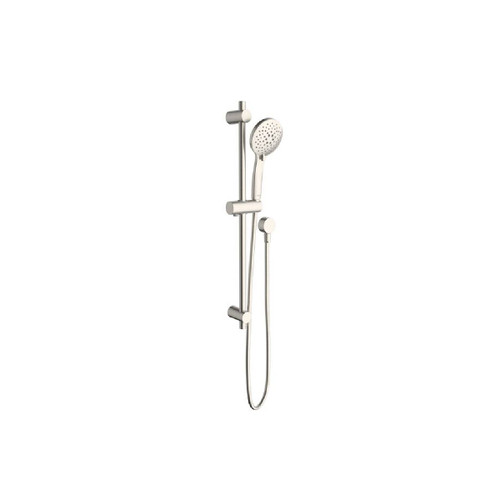 Basis Round Rail Shower 4 Star Brushed Nickel [327411]