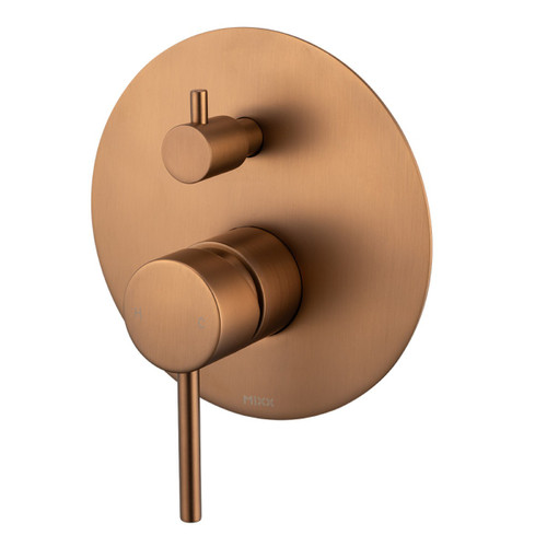 Anise Shower Diverter Mixer Brushed Bronze Lead Free [319034]