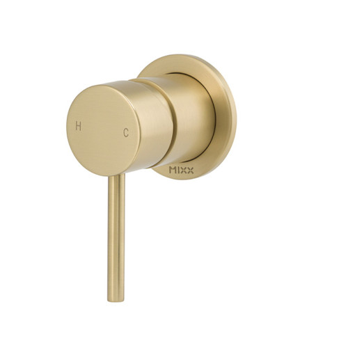 Anise Shower Mixer (60mm Backplate) Brushed Gold Lead Free [319025]