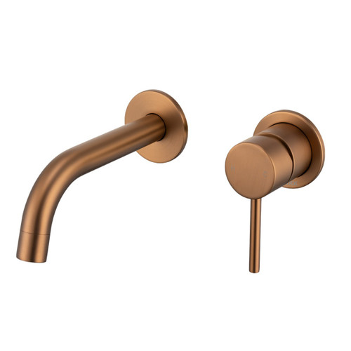 Anise Dual Wall Plate Mixer Brushed Bronze Lead Free [318962]