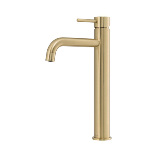 Anise Tower Vessel Mixer Brushed Gold Lead Free [319112]