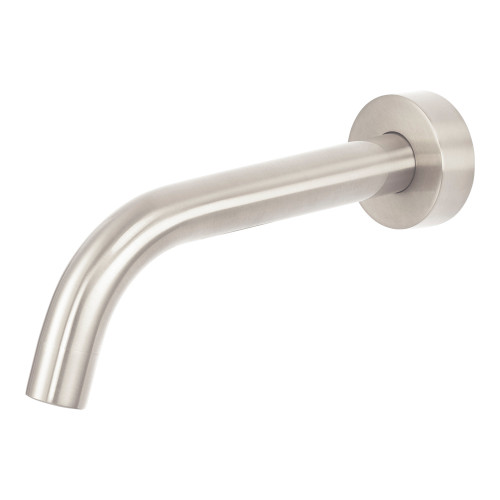 Anise Wall Basin Spout 180mm Brushed Nickel Lead Free [323243]