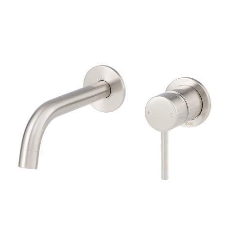 Anise Dual Wall Plate Mixer Trim Kit Brushed Nickel Lead Free [323296]