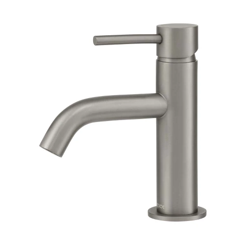 Anise Eco Basin Mixer Curved Spout Gunmetal [323246]