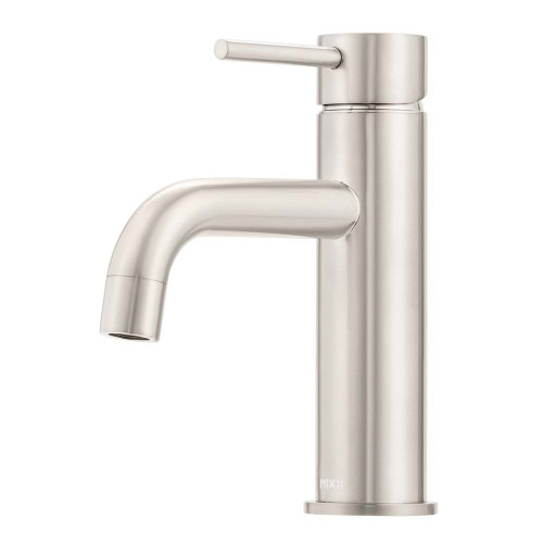 Anise Basin Mixer Curved Spout Brushed Nickel [323284]