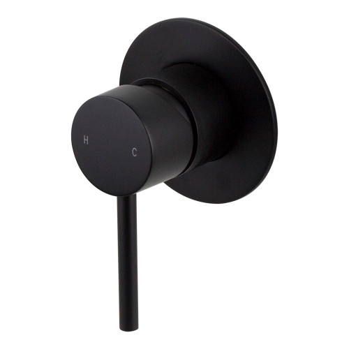 Anise Shower Mixer (80mm Backplate) Matte Black Lead Free [323218]