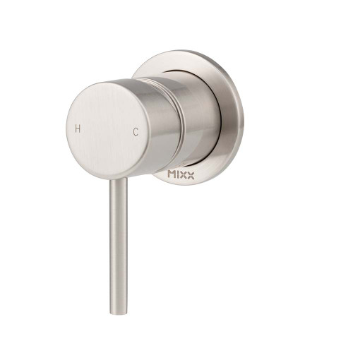 Anise Shower Mixer Trim Kit (60mm Backplate) Brushed Nickel [323245]