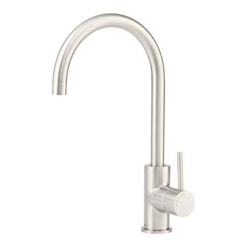 Anise Eco Round Sink Mixer Brushed Nickel Lead Free [323251]