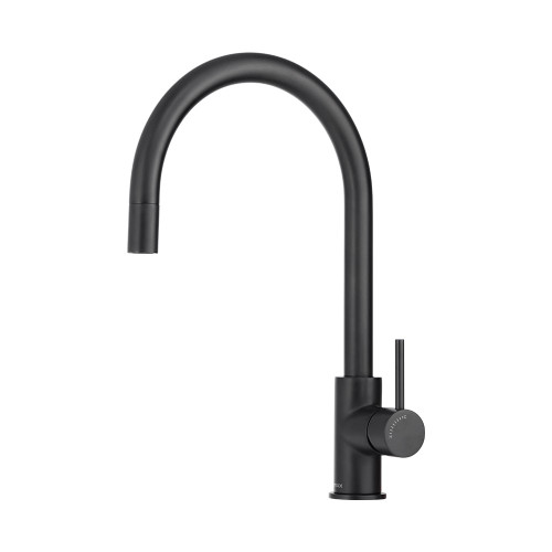 Anise Eco Pull-Out Sink Mixer Matte Black Lead Free [323261]
