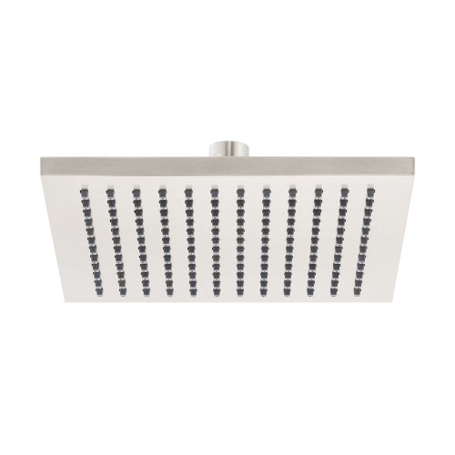 Chai ABS Shower Head 200mm Brushed Nickel [327004]