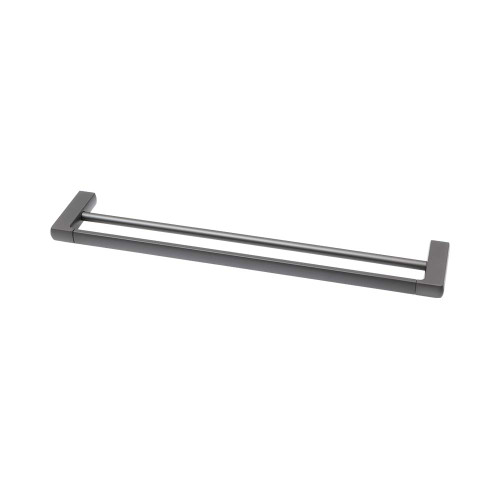 Sandalwood Double Towel Rail 600mm Gunmetal [326997]