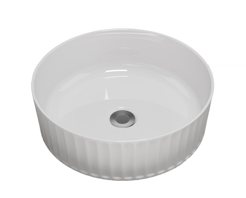 Allure Flute Basin 365mm Gloss White [298559]