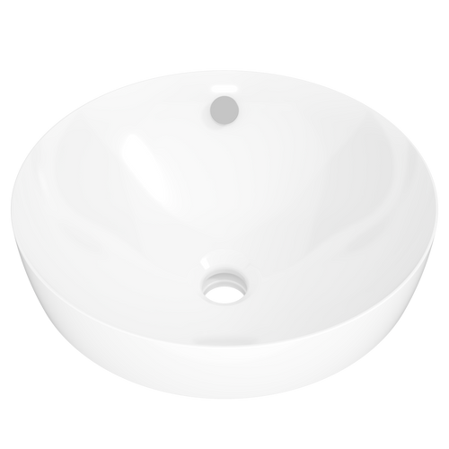 Henry Above Counter Basin 360mm White Gloss [322399]