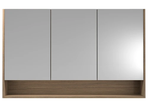 Sanremo Shaving Cabinet 1200mm Three Door Gold Collection White [290488]