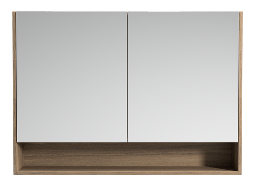 Sanremo Shaving Cabinet 1500mm Three Door Platinum Collection White [290487]