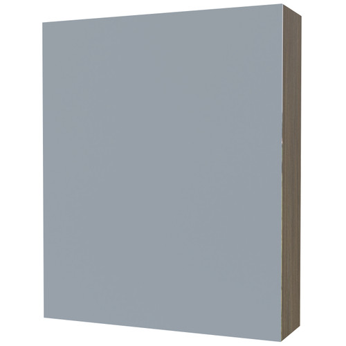 Tennessee Shaving Cabinet 600mm Single Door Gold Collection White [290492]