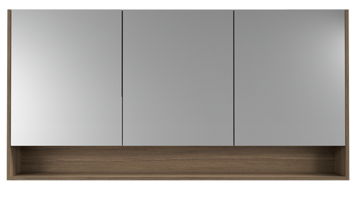 Tennessee Shaving Cabinet 600mm Single Door Platinum Collection White [290495]