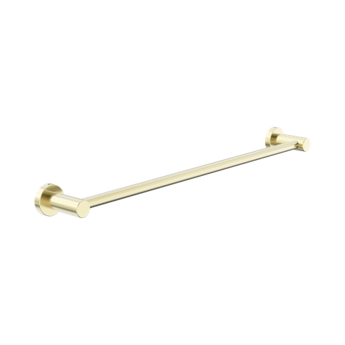 Dolce II Single Towel Rail 600mm Brushed Gold [315755]