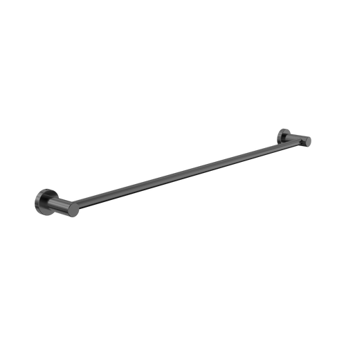 Dolce II Single Towel Rail 800mm Gunmetal [315754]