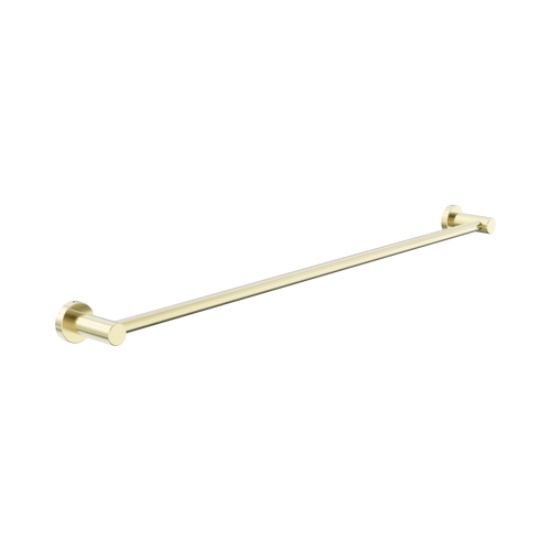 Dolce II Single Towel Rail 800mm Brushed Gold [315751]