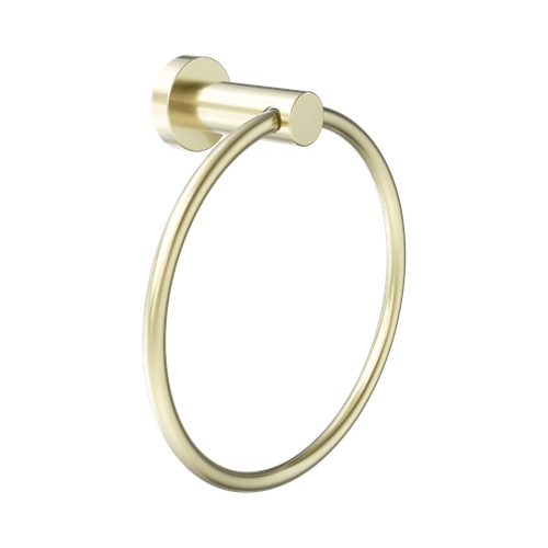 Dolce II Hand Towel Ring Brushed Gold [315747]