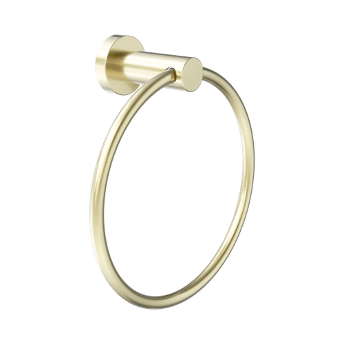 Dolce II Hand Towel Ring Brushed Gold [315747]
