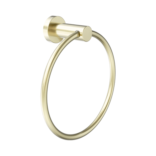 Dolce II Hand Towel Ring Brushed Gold [315747]