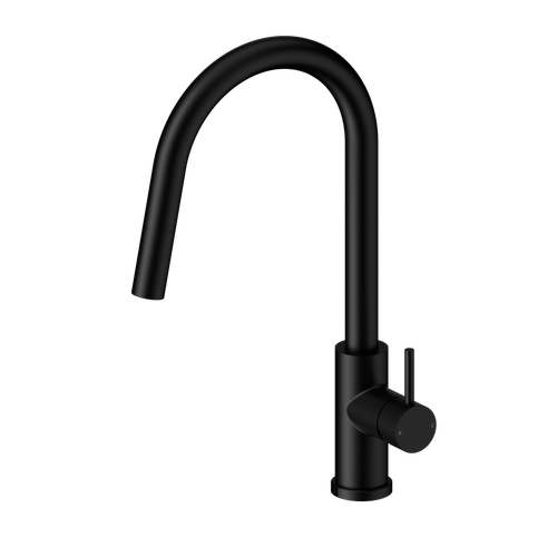 Dolce II Pull-Out Sink Mixer Matte Black [322049]
