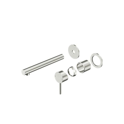Dolce II Wall Basin or Bath Mixer Separate Back Plate Trim Kit (Only) Brushed Nickel [322151]