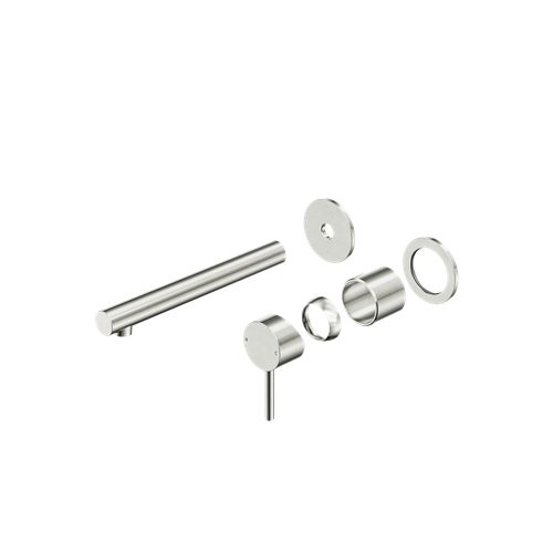 Dolce II Wall Basin or Bath Mixer Separate Back Plate Trim Kit (Only) Brushed Nickel [322151]